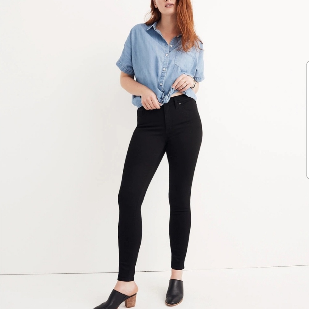Madewell high rise skinny jeans